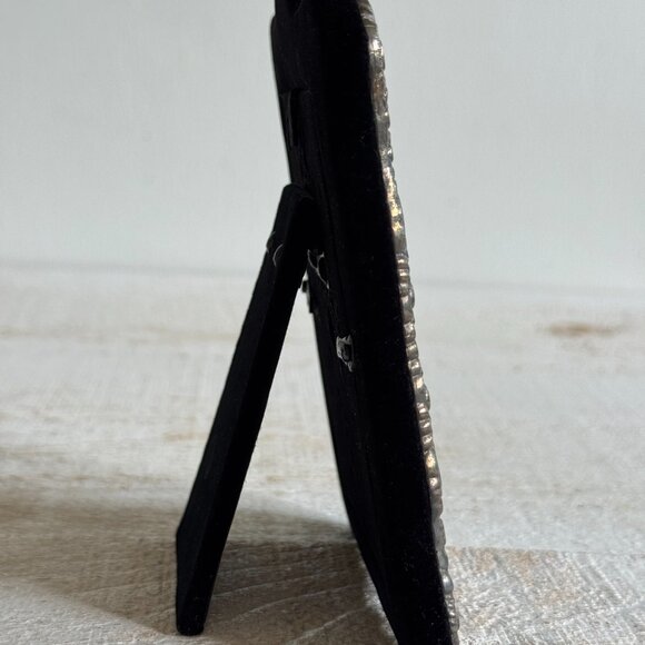 Vintage Ornate Silver Plated Photo Frame with Stand - Picture 8 of 11